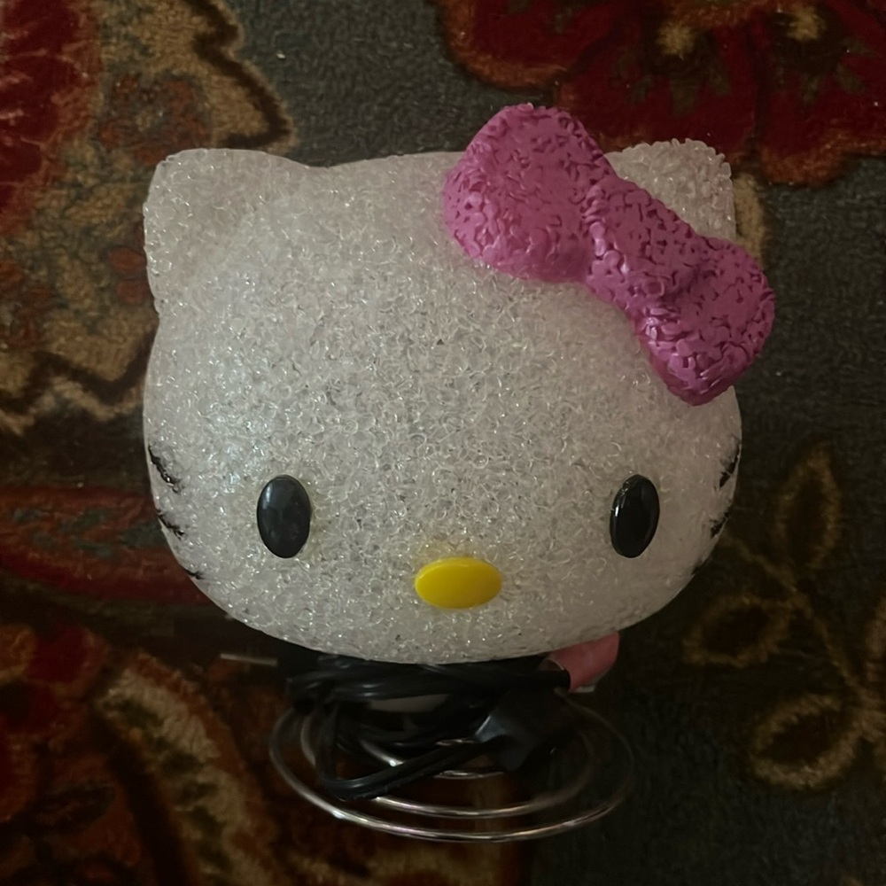 Light up hello kitty lamp good condition